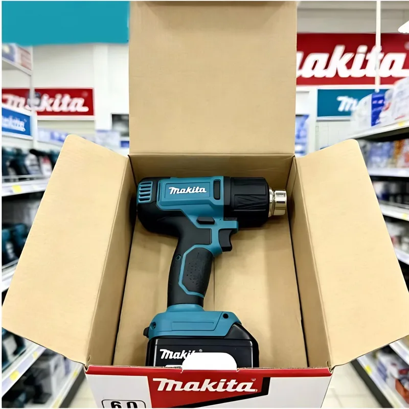 

Makita DHG181Z 18V Cordless Heat Gun LXT Lithium Power Tools 150-550ºC Shrink Film Baking Gun Clear Sticker