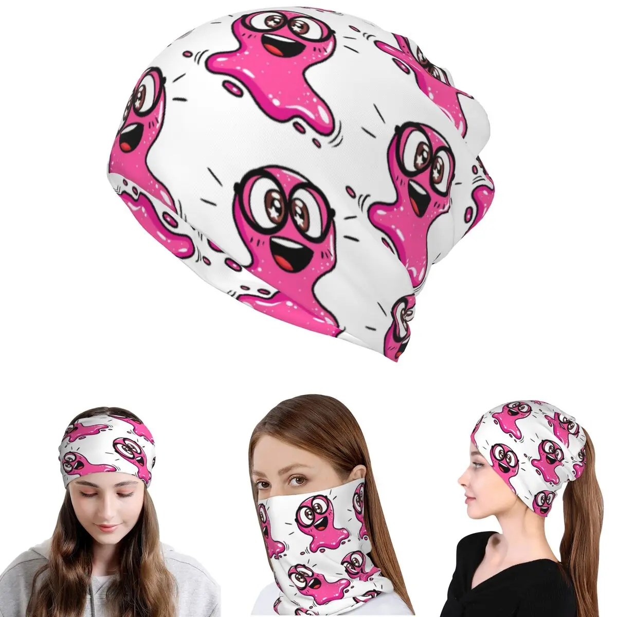 Super Slick Slime Sam Bandana Halstuch Wickelmaske Schal Multifunktionale Gesichtsmaske Mütze für Männer Frauen Erwachsene Alle Jahreszeiten