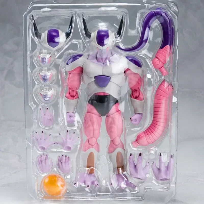 

Оригинальная аниме-фигурка Bandai Shf Dragon Ball Z Frieza Second Form, экшн-фигурки, Коллекционная модель, подарок на день рождения, игрушки на складе