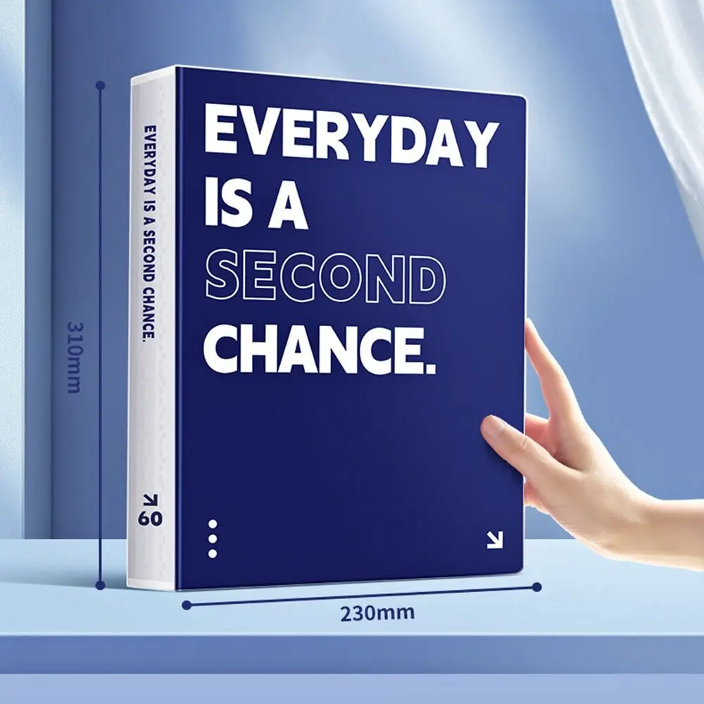 30/40/60/100 Pockets A4 File Folder Bag Waterproof Thicken A4 File Organizer Large Capacity Document Folder Paper Album