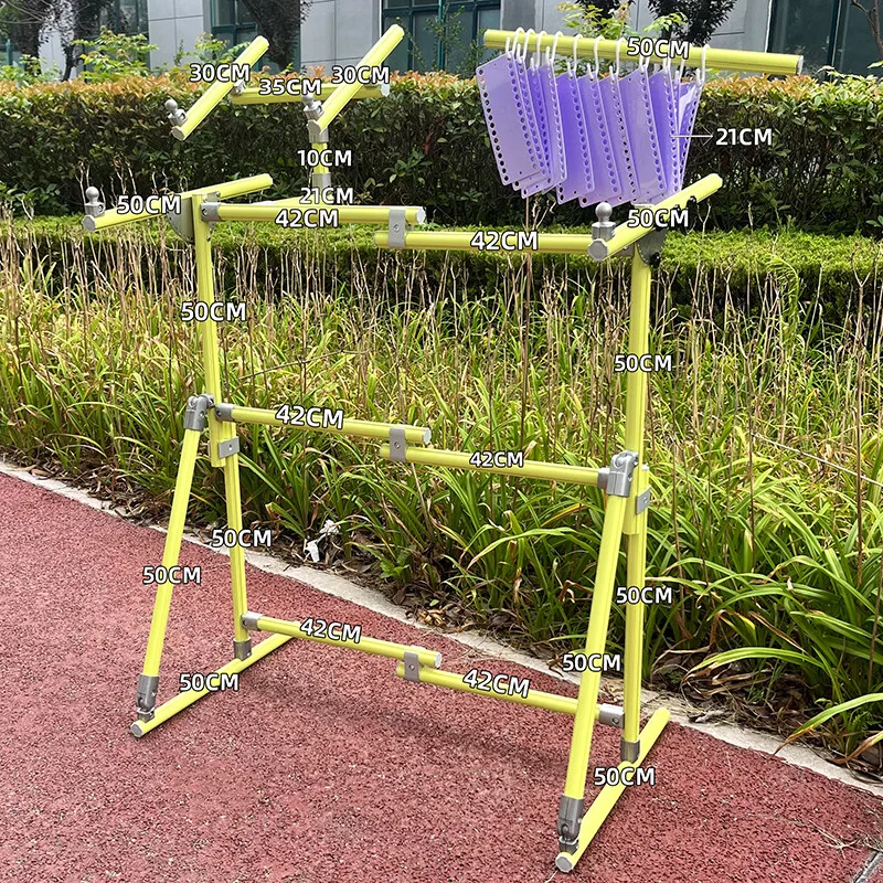 2 in 1 Aluminum Cross Stitch Stand Floor Bed Embroidery Frame Holder Phone Thread Rack Height Width Angle Adjustable view 6