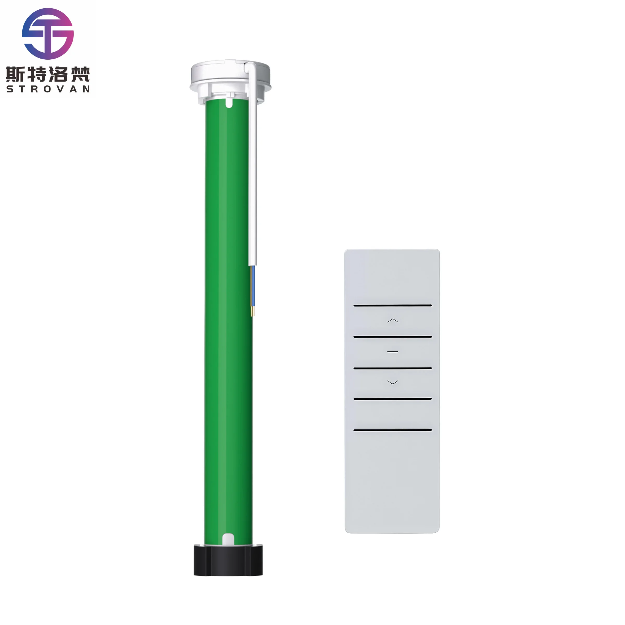 

ZigBee Enabled Tubular Motor 433MHz Remote Smart Curtain for Roller Shutter