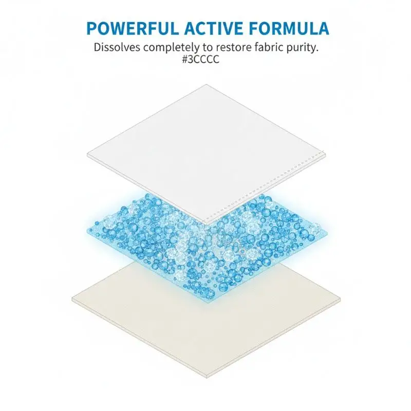 10PCS Laundry Tablets Laundry Paper Anti-Staining Clothes Sheets Anti-String Mixing Color Absorption Washing Accessories