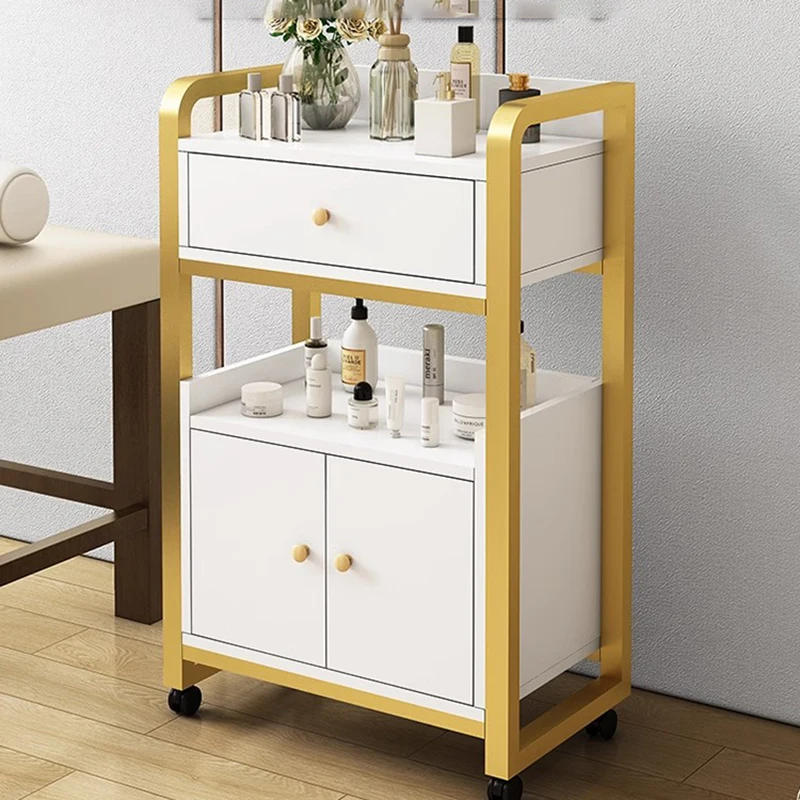 Multifunctional Cart Beauty Salon Trolley Rolling Storage Aesthetic Reception Furniture Decor Muebles Belleza Tattoo Tray