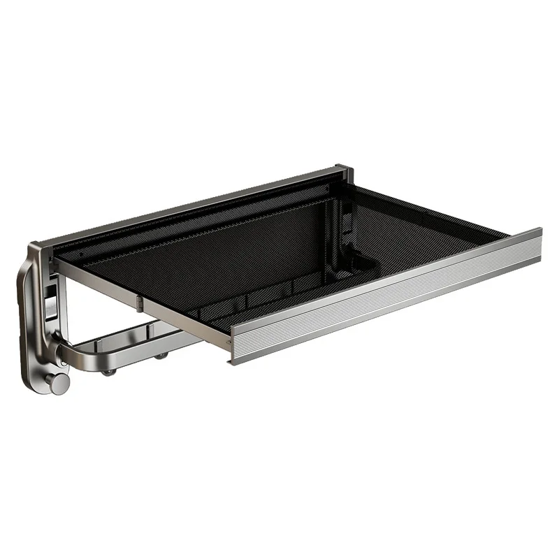 

Bathroom suction cup invisible towel rack punching-free toilet towel storage rack