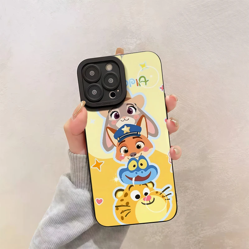 Zootopia Judy Nick Phone Case for Samsung Galaxy A55 A53 A16 A15 A56 A73 A33 A17 A52 A52S A72 A34 A36 A54 A14 A23 A35 Phone