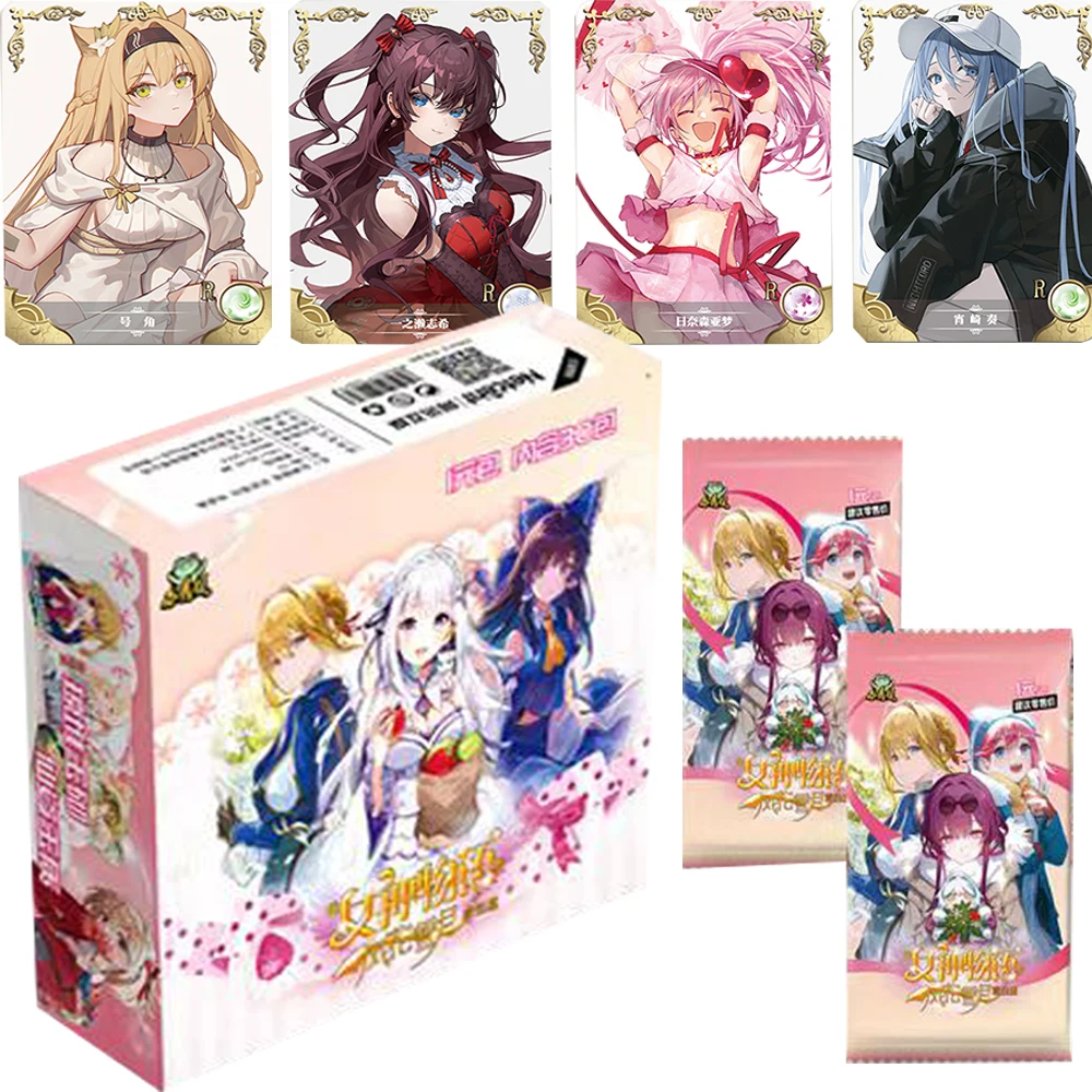 

Genuine Goddess Story Cards Collection Anime characters Hinamori Amu Chiba Fujiwara Conna Rare Card Favorite Christmas Gifts