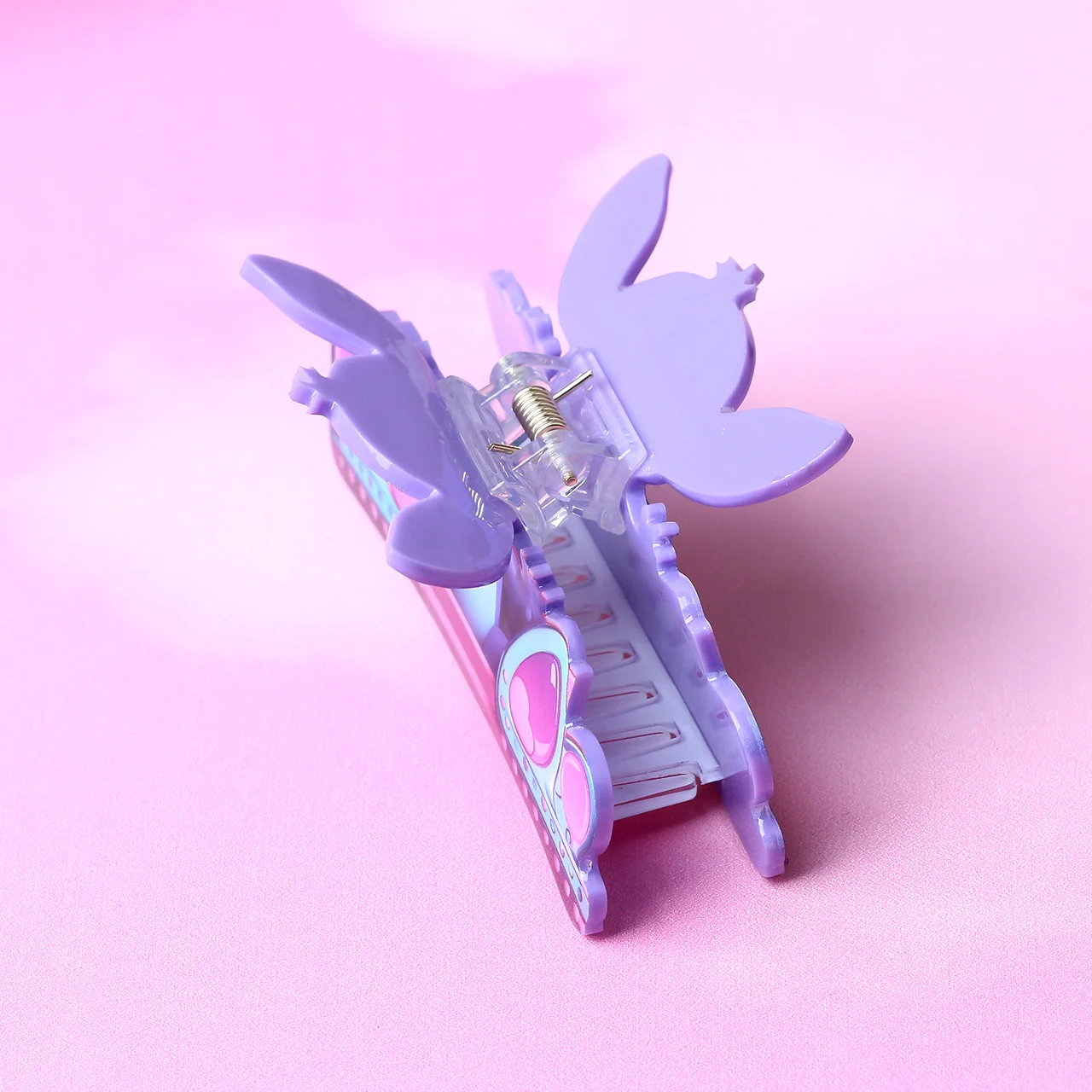 Когти для волос Disney Stitch 3D, забавные аксессуары для волос с героями мультфильмов, милые заколки для волос для девочек