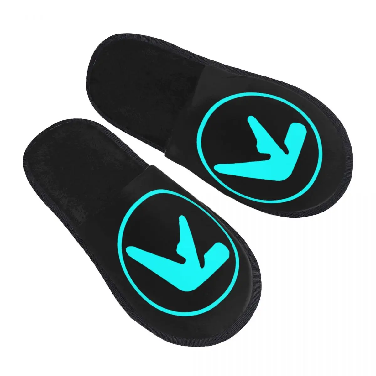 Custom Aphex Twin House Slippers Women Soft Memory Foam Shoes Cozy Warm Anti-skid Sole Slipper