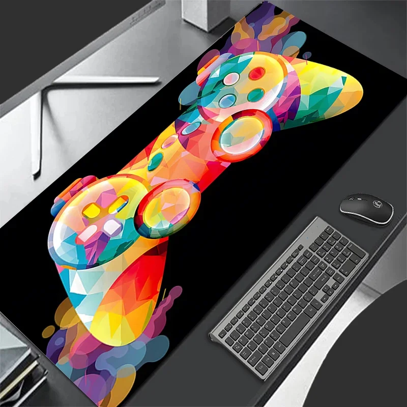 لوحة الماوس ملحقات الألعاب دفتر سرعة الكمبيوتر الصغير ألعاب الكمبيوتر لوحة المفاتيح حصيرة مكتبية ثلاثية الأبعاد أذرع التحكم في ألعاب الفيديو الديكور لوحة الماوس هدية