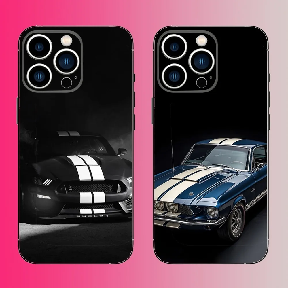 

Cool F-Fords Car M-Mustang Phone Case For iPhone 16,15,14,13,12,11,Pro,Max,Plus,Mini,X,XS,XR,8,7,6,S,SE Soft Black Case