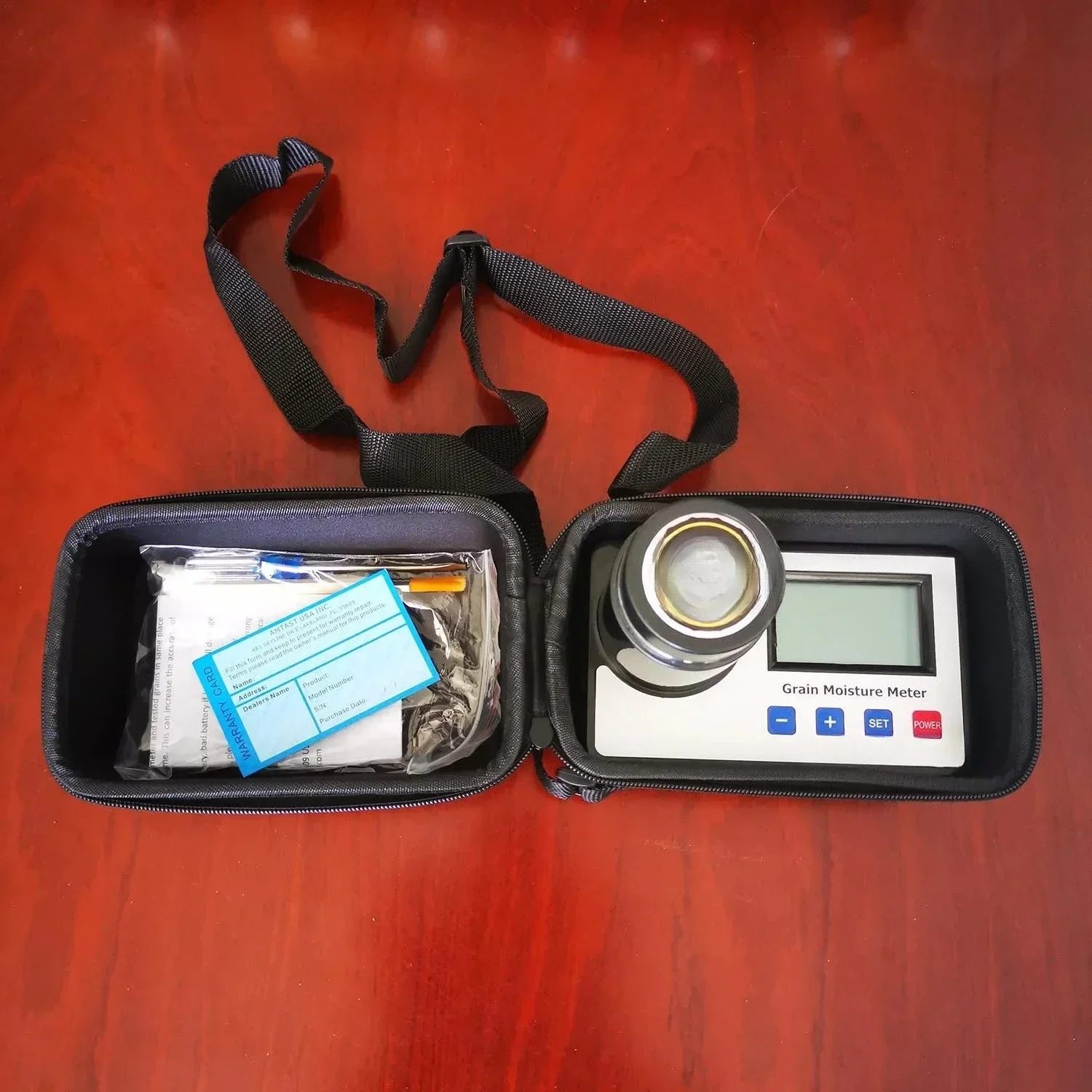 GM006  Muti-Function Moisture Tester for Rice Wheat Beans Peas Coffee bean moisture meter 19 Kinds Of Crops