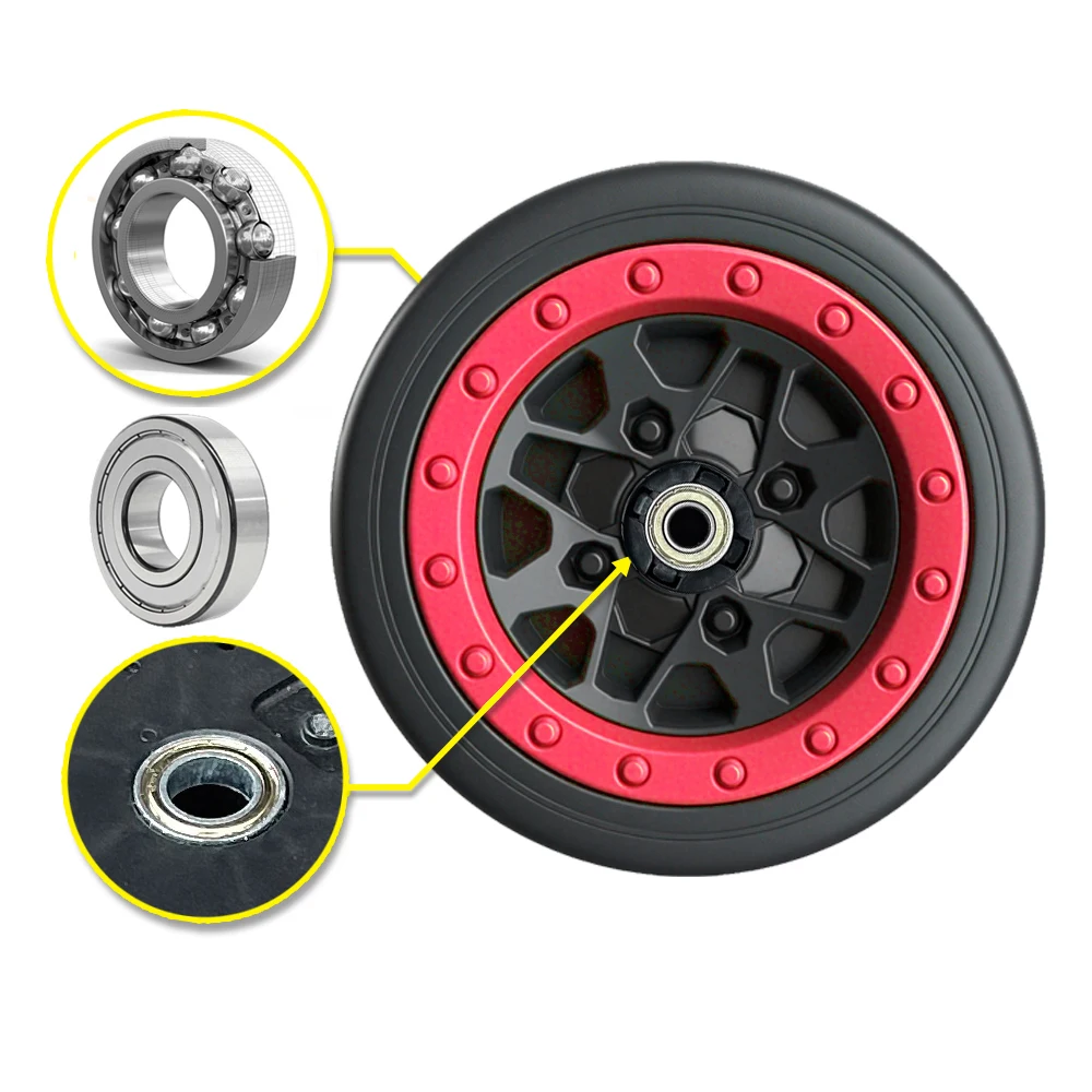 21CM/25CM/30CM,8/10/12in Children Electric Ride on Car EVA Solid Rubber Alligator Tire,Kart drifting car tire,Coupler, bearing