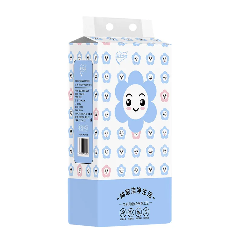 Hanging toilet paper hanging household affordable paper towels hand towels whole box of daily paper