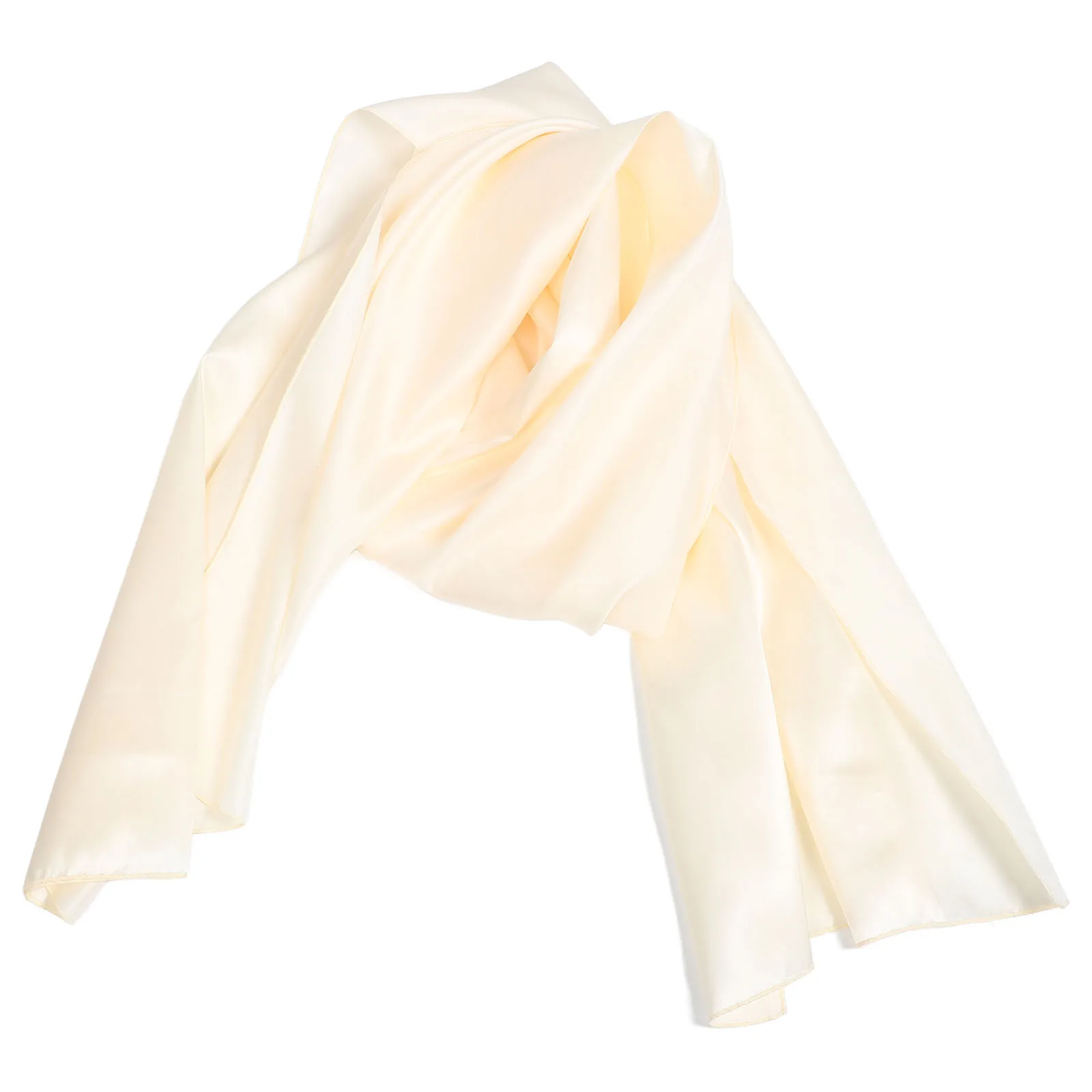 

Satin Shawl Women Soft Chiffon Evening Wraps Formal Fall Bridal Scarf Long Boho Neck Headscarf Silk Scarf For Dresses