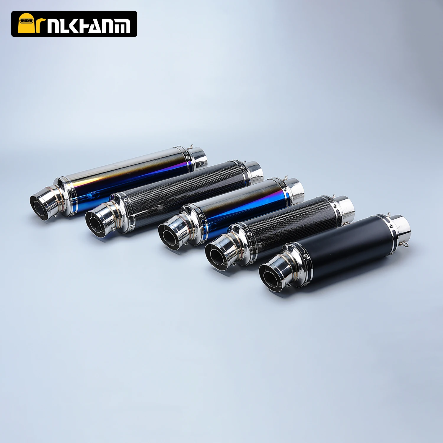 

Универсальная выхлопная труба для мотоцикла с внутренним диаметром 60 мм, карбоновый глушитель