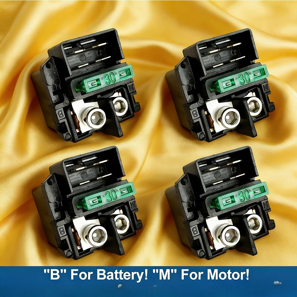 

1pc/4pc 12v Motor Starter Solenoid Relay Ignition Switch For HONDA FSC600A FSC600D CBR600RR SLR650 V/W/X FX650 X/Y Vigor NC700X