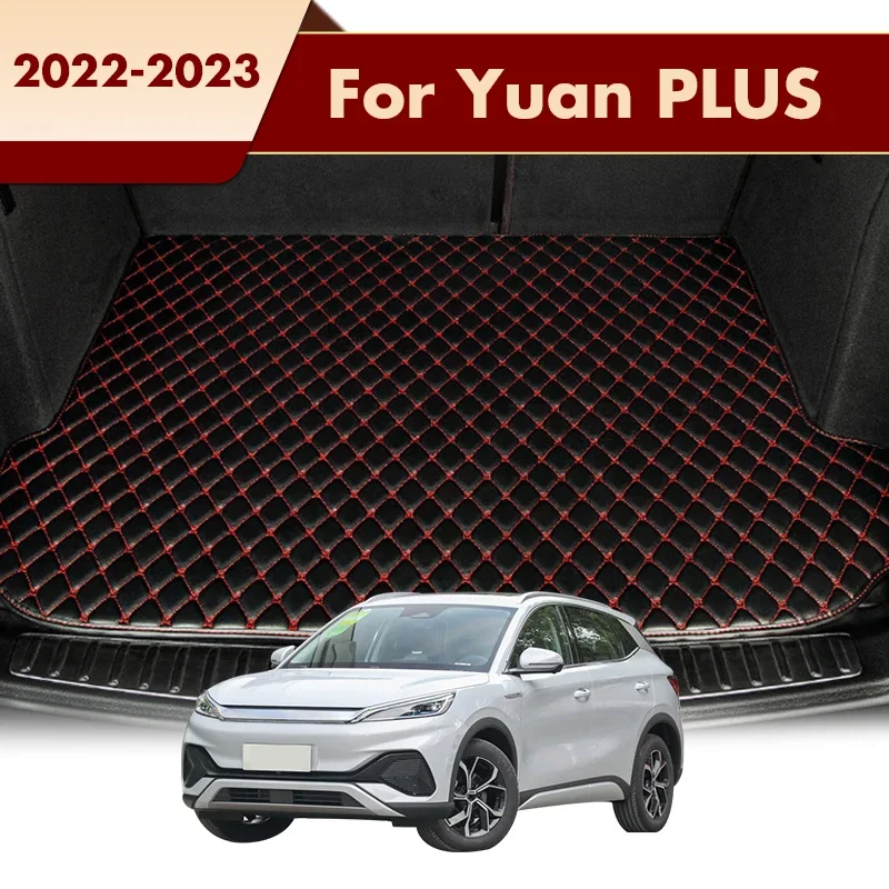 

Car Trunk Mats For BYD Yuan PLUS 2022 2023 Auto Vehicles Cargo Liner Carpets Interior Accessories Products Automobiles Covers