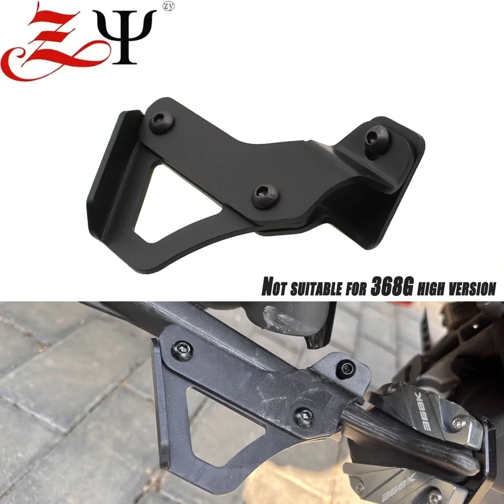 

For ZONTES 368G 368E 368K 368 Motorcycle Accessories Foot-kick Kickstand Auxiliary Side Stand Support Extension Assistant Assist