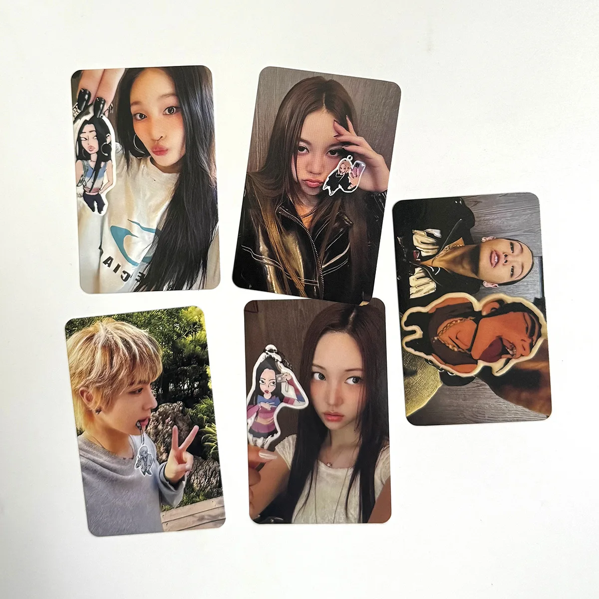 Kpop ALLDAY PROJECT بطاقة الألبوم الشهيرة 5 قطعة/المجموعة بطاقة خاصة على الطراز الكوري بطاقة لومو آني تارزان بيلي مجموعة المشجعين هدية