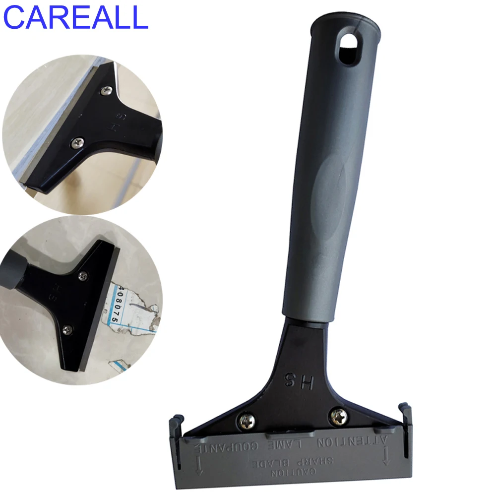 

CAREALL Dirty Squeege Glass Ceramic Hob Oven Metal Blade Scraper Cleaner Car Glue Sticker Remover Household Cleaning Tool Shovel