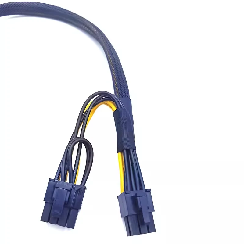 Small 8Pin To Standard GPU 6+2Pin with 6Pin Compute Card Power Cable for Lenovo Server SR650/SR658/655 3090 A100 A40