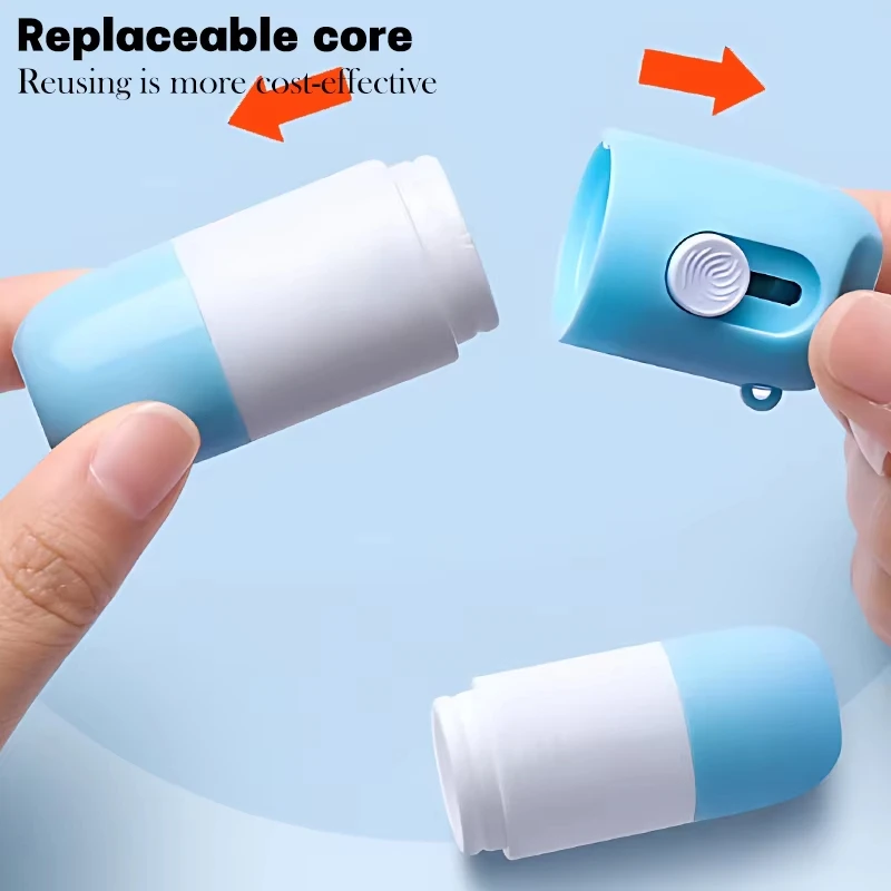 سائل تصحيح الورق الحراري 2 في 1 مع سكين فتح علبة، ورق حراري متين لحماية هوية البيانات، فتاحة صندوق ممحاة السوائل #5