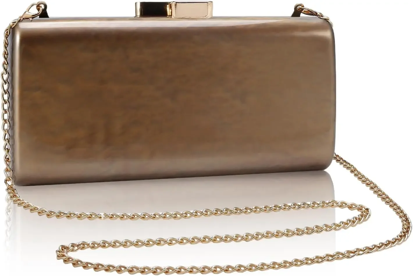 Женский акриловый клатч Simcat, шикарная металлическая вечерняя сумочка