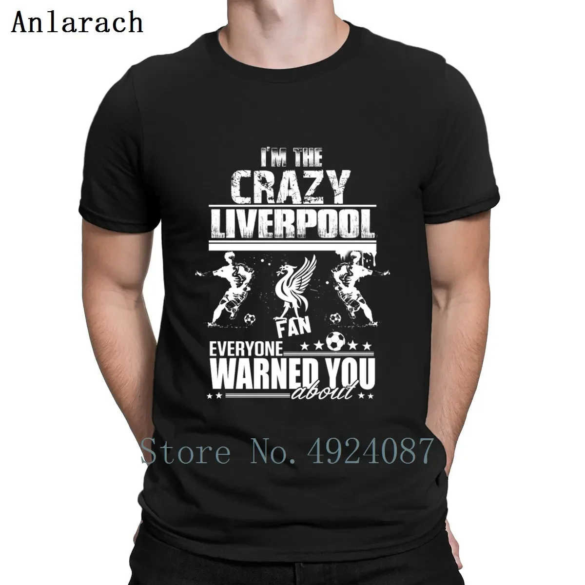 Crazy Liverpools Fan Everyone Warned You About T Shirt O Neck Men's Character Free Shipping Tshirt Men Sunlight Summer Top