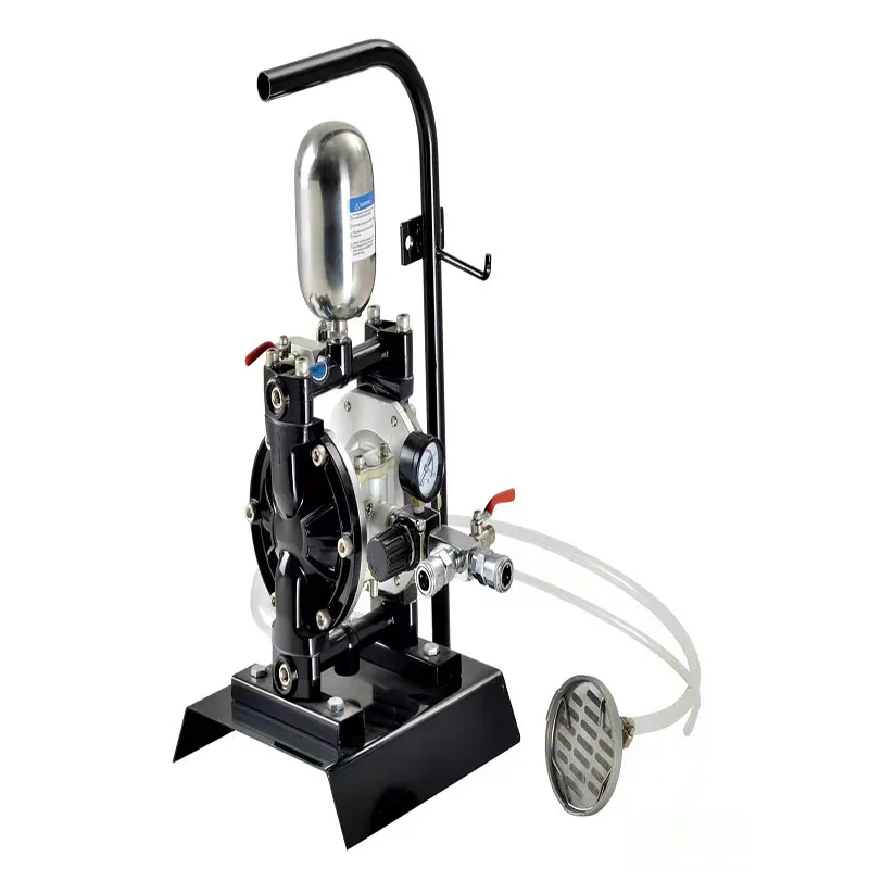 YYHC-A10 High quality low maintenance 3/8 spray painted air compressor double diaphragm pump