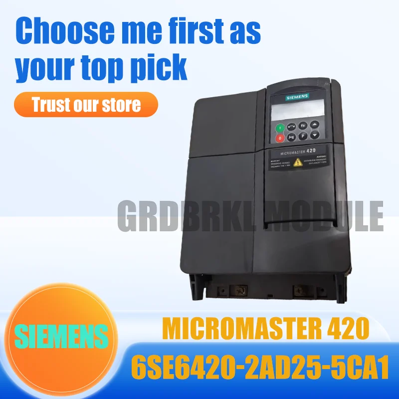 

New Original SIEMENS 6SE6420-2AD25-5CA1 6SE6 420-2AD25-5CA1 MICROMASTER 420 Inverter 5.5kW