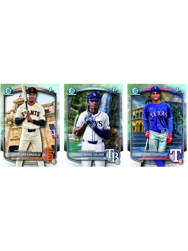 Topps 2025 Bowman Chrome Hobby Box Baseball Hunt for Superfractor Autographs and SP Cards Top Trending MLB Viral Baseball Cards