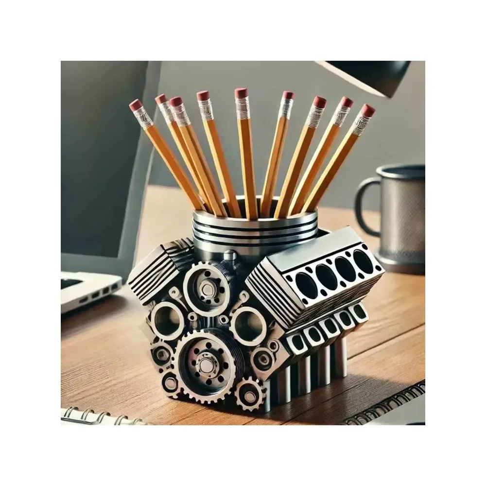 

The 2025 New Pen Holder with V8 Engine Is A High-appearment-level Student Office Pen Holder Engine Pen Holder