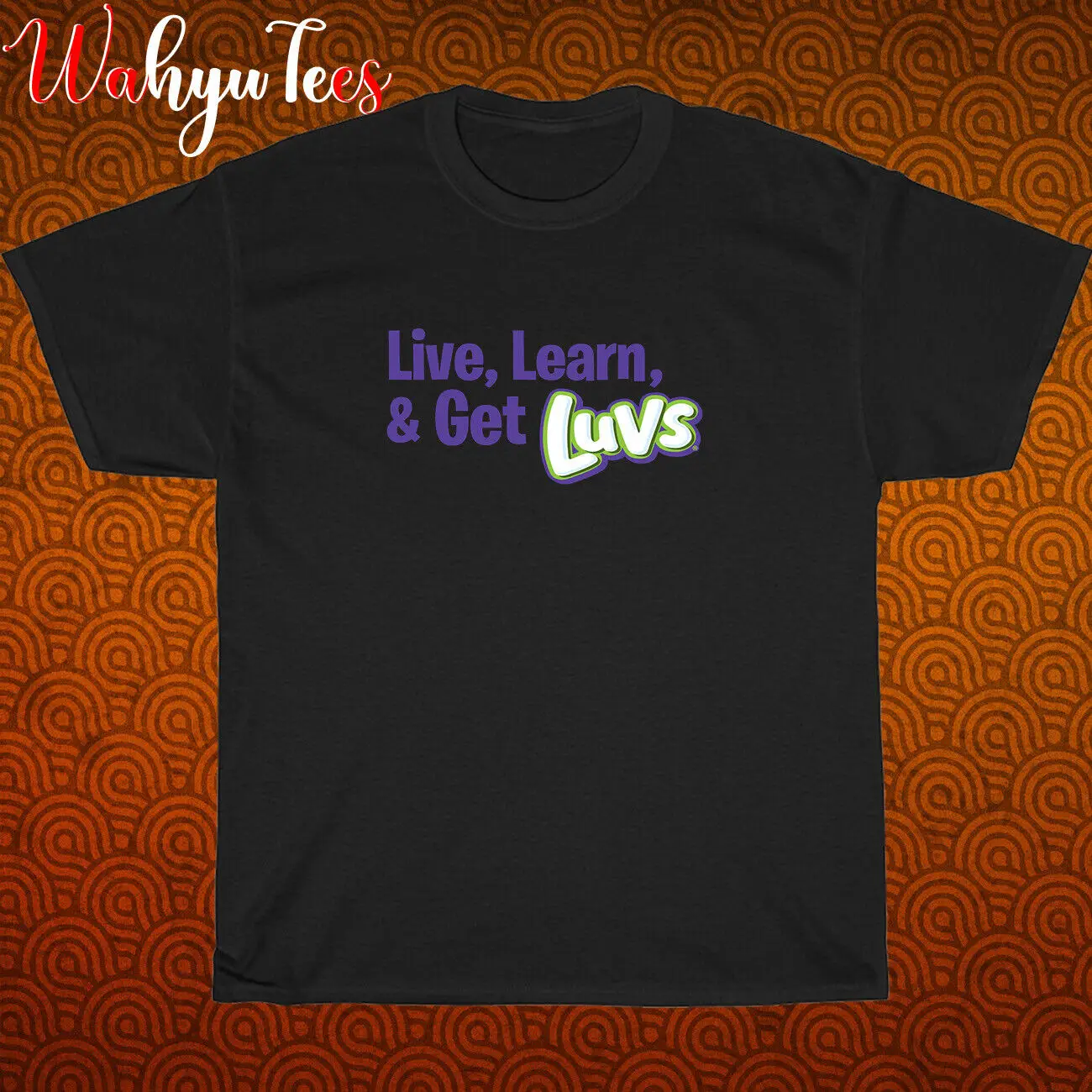 New Shirt LUVS Baby Diapers Logo Black/Navy/Grey/White T-Shirt Size S-5XL