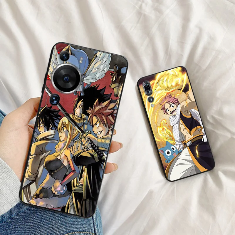 Phone Case For Motorola G200 One Fusion G30 G31 Huawei P20 P30 P40 Lite P-Smart Z iphone6 Fairy Tail Anime Matte Soft Cover