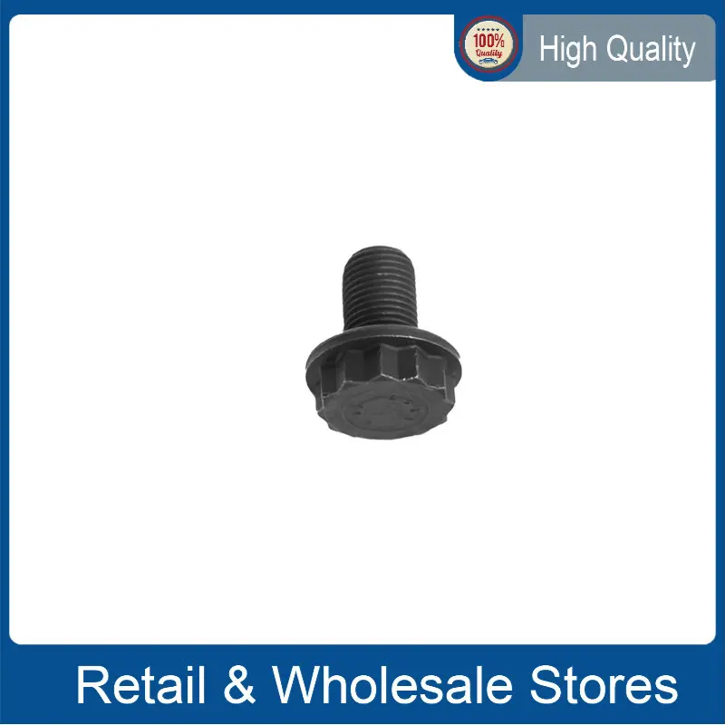 

M10 x 1.0 x 15.5 Flywheel Bolt For Audi N91143203 N-911-432-03 N 911 432 03 N.911.432.03