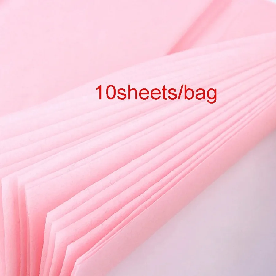 10Sheets Tissue Paper 50x66cm Flower Packaging Gift Craft Paper for Florist Wrapping Bouquet Wedding Soft Colorful Decorative