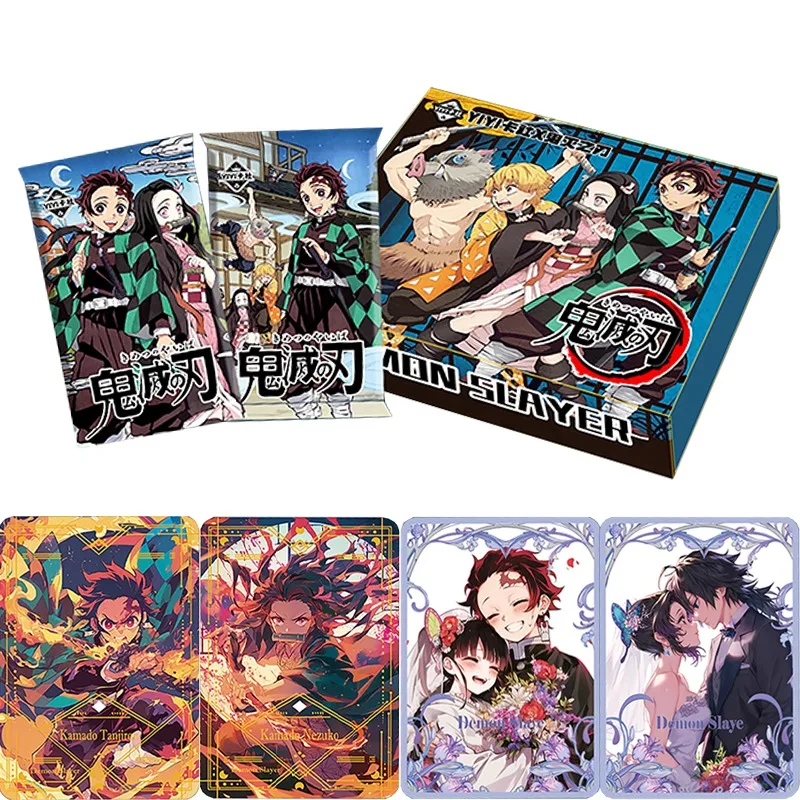 2024 Demon Slayer Card Endless Battle Limited Tanjirou Nezuko Kanroji Mitsuri Unrivaled in Splendor Anime Collection Cards Toy