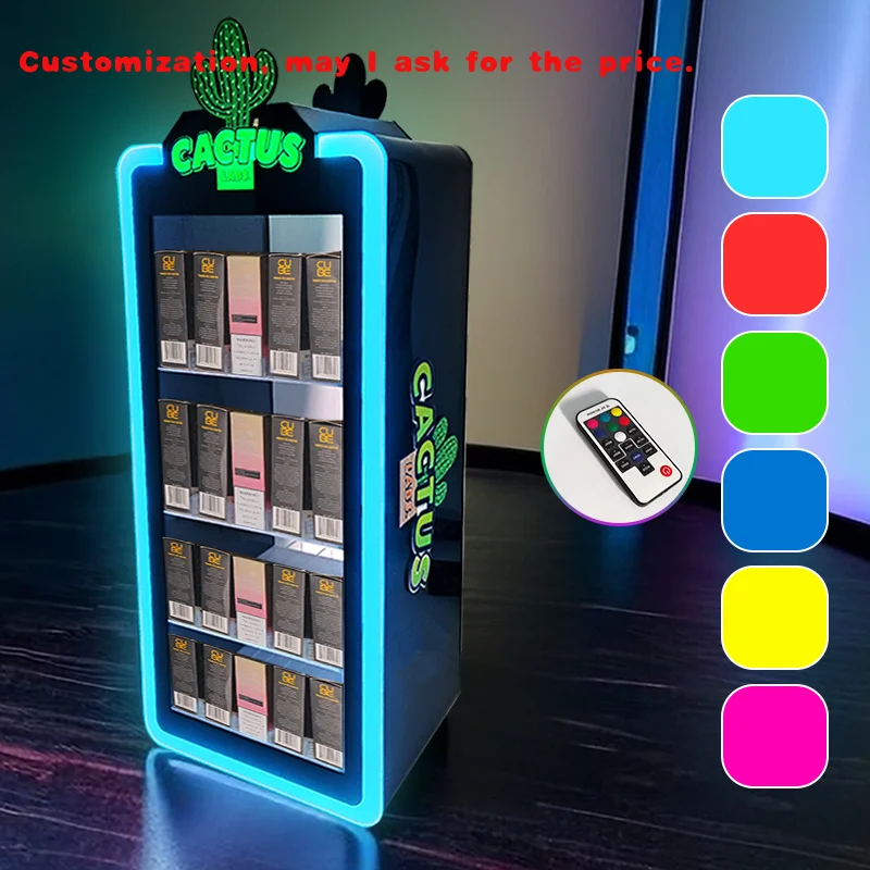 custom.Customized Snus Pouches Counter Top Display Rack Acrylic Display Stand and Smoke Shop