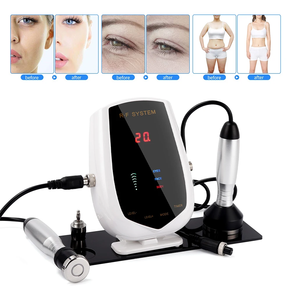 5MHZ RF Facial Lifting Body Slimming Beauty Device IPS Photon Skin Rejuvenation Tightening Machine Eye Bags Wrinkles Removal