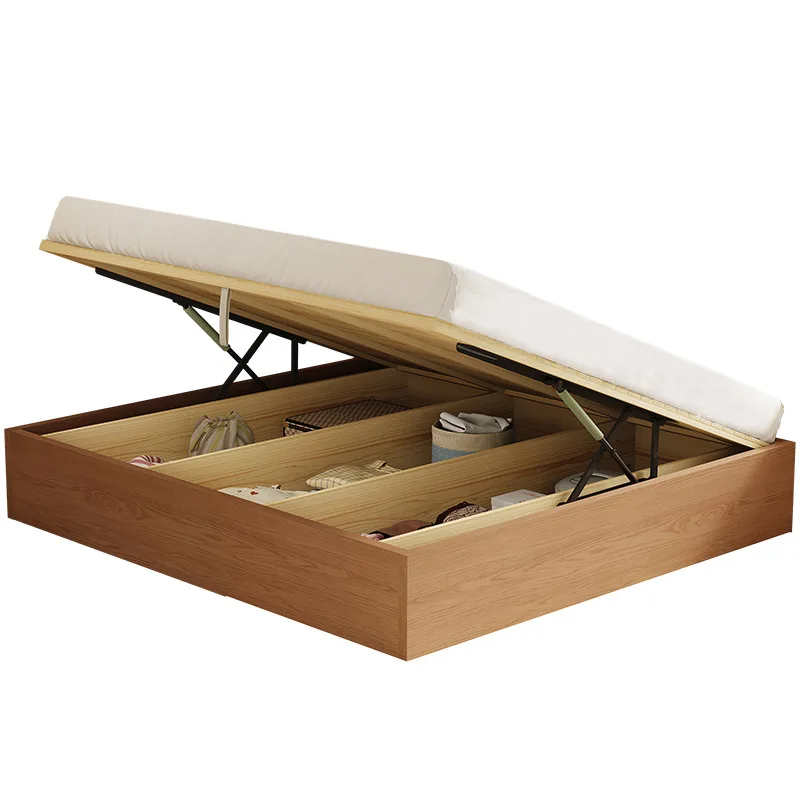 

Tatami, floor, floor-to-ceiling bed, beech color, no bedside, box frame