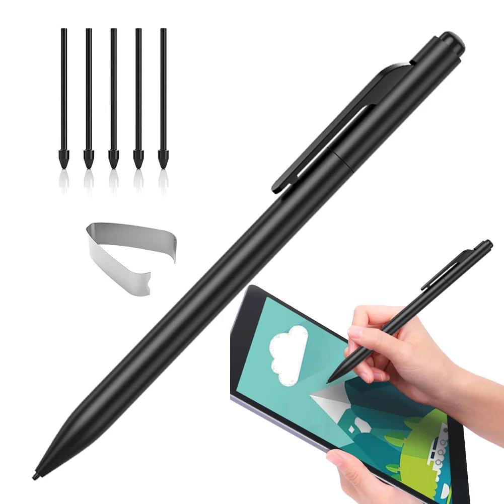 

EMR Stylus Pen for Remarkable 2 EMR Pen Replacement with Eraser with 2 Pen Tips for Samsung Galaxy/Wacom Tablet and Other EMR