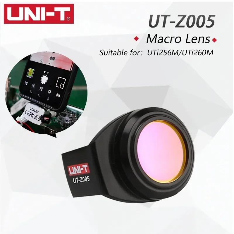 UNI-T UT-Z005 Macro Lens For Thermal Camera Near Focus Magnifying Lens Applicable To UTI256M UTI260M