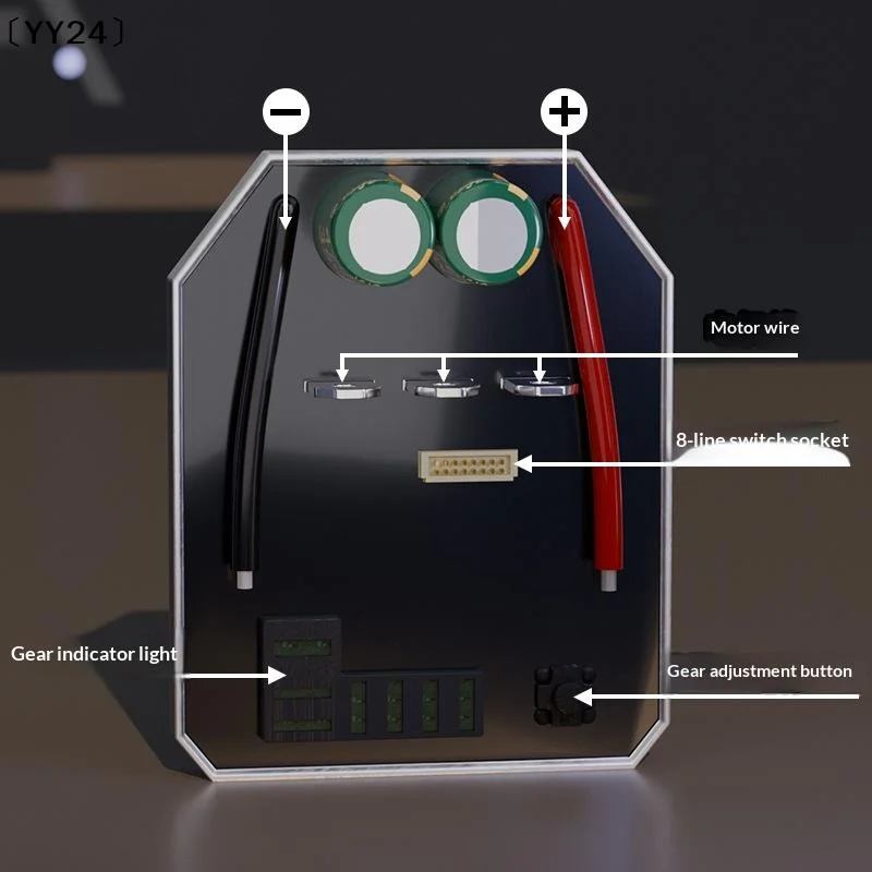 1Pcs Power Tool 50A Electric Wrench Controller Board Aluminum Shell Brushless Lithium Speed Switch Electric Wrench Board〔YY24〕