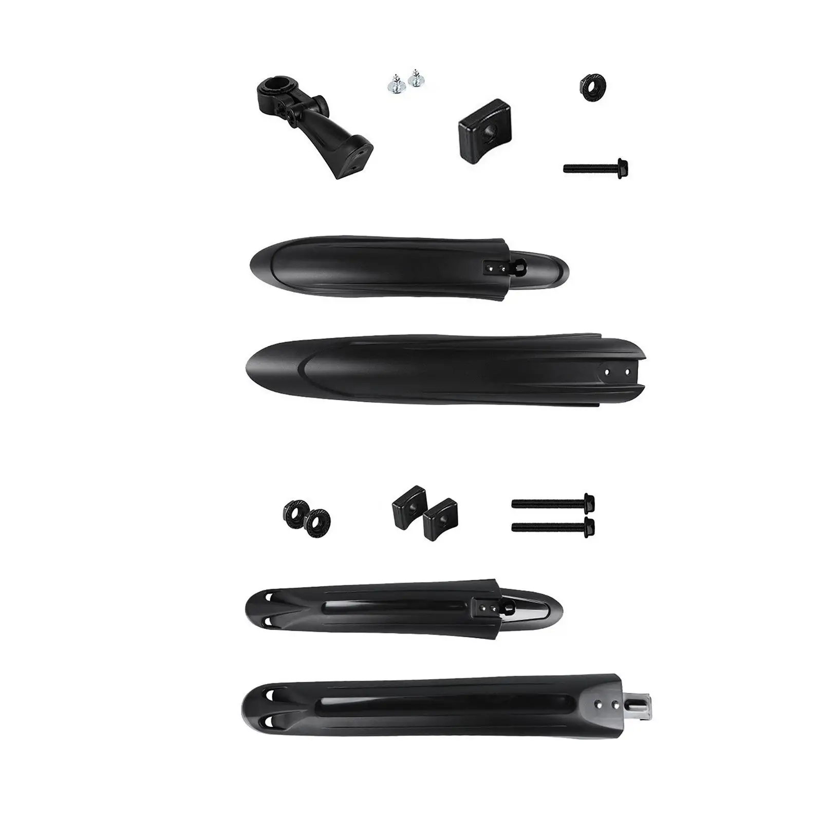 

Bike Mudguard Front Rear Set Front Rear Fenders for Sports Folding Bikes