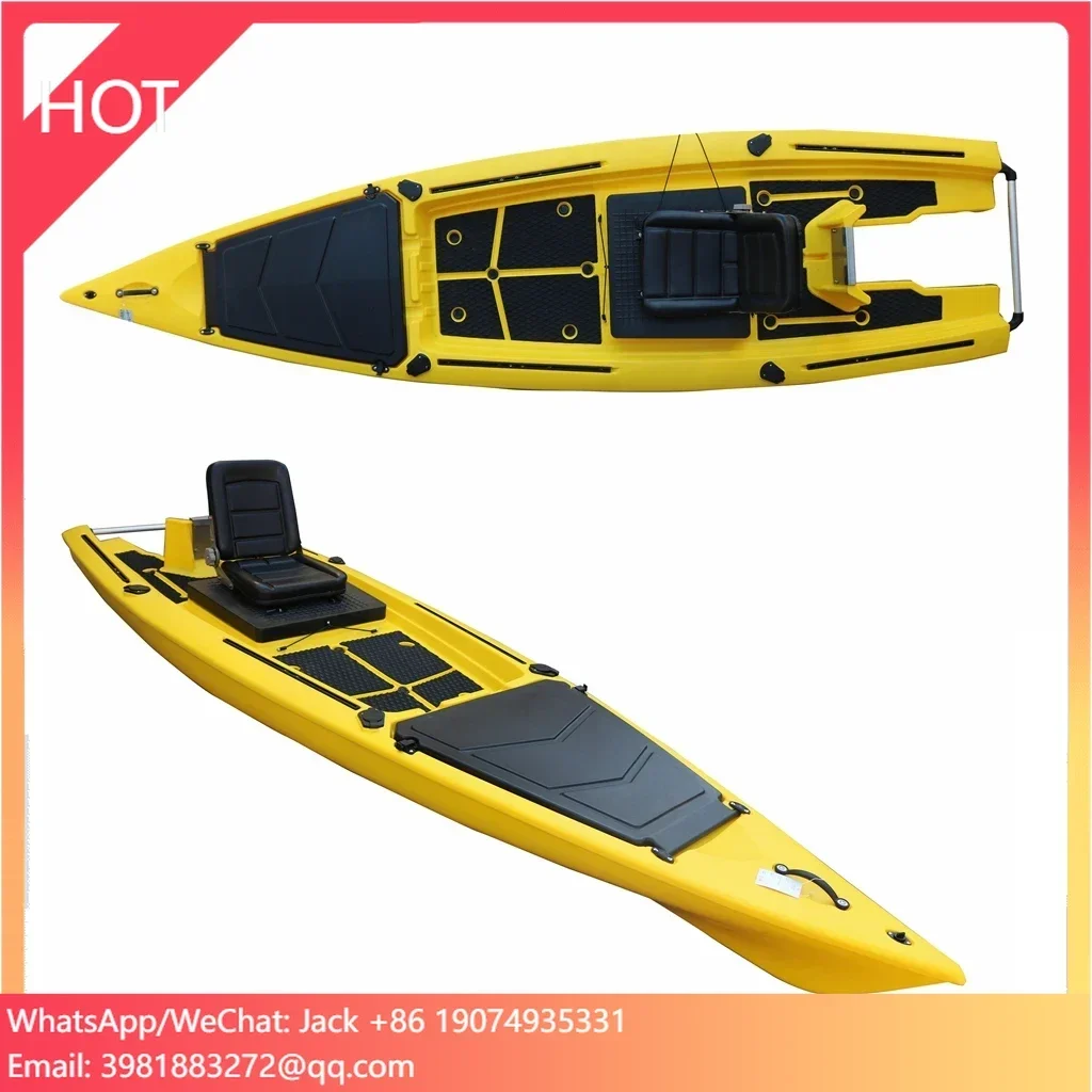 

Vicking New Arrival Nice Price CE Certifitation Sit On Top 1 Person Motor Fishing Kayak With Paddle