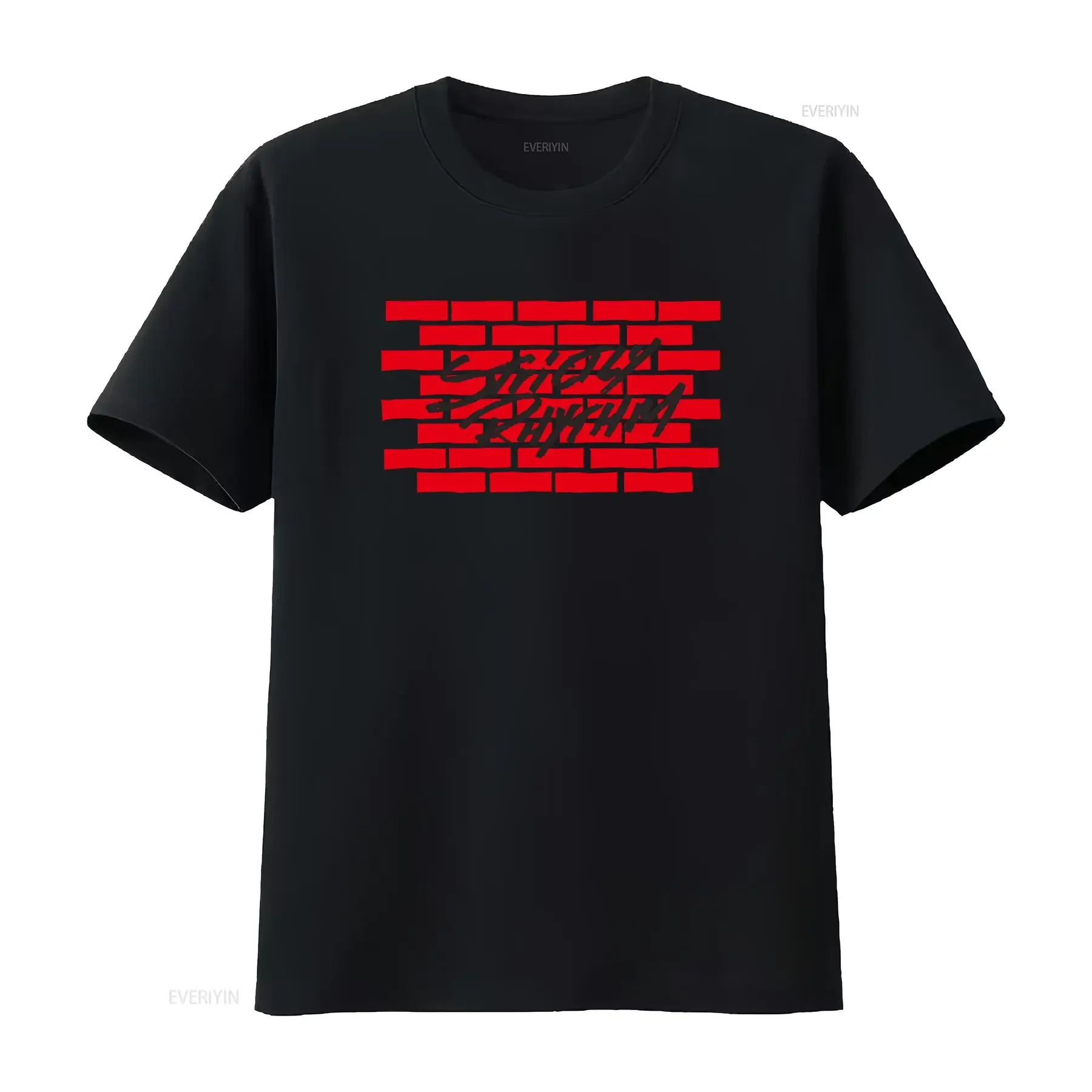 Strictly Rhythm Techno House Music T Shirt Red Brick Wall Design Sizes S 3XL vintage Washed graphic homme streetwear