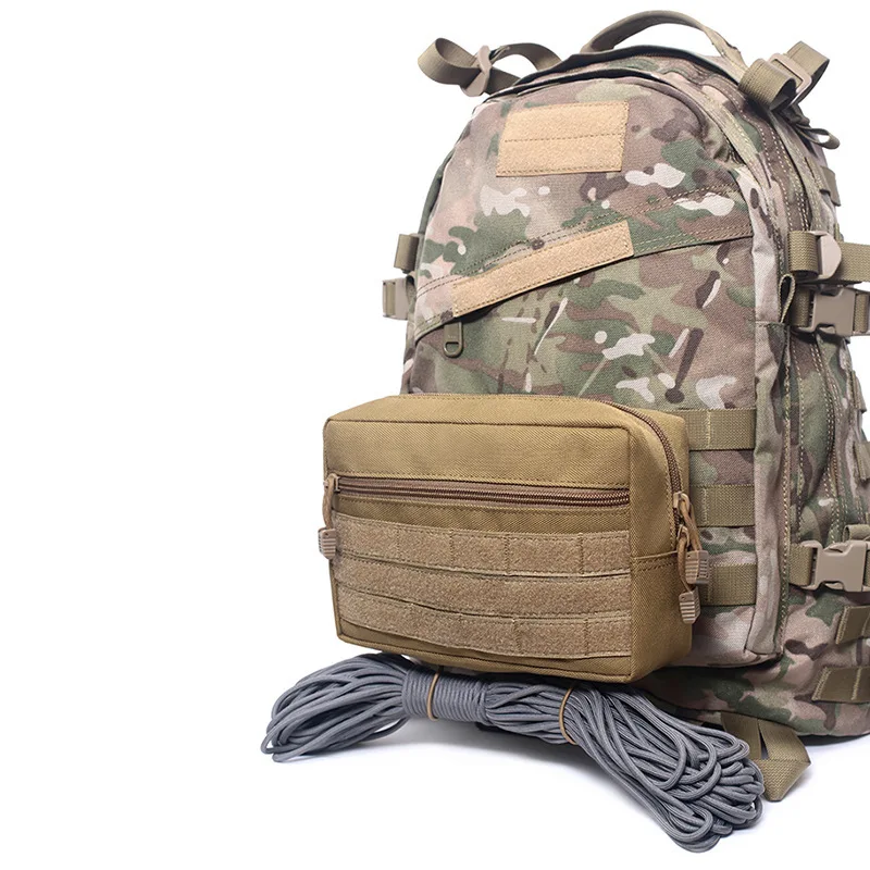 Tactical Vest Drop Bag Molle EDC Dump Bag Mini Belly Waist Pack Magazine Bag Board Carrier Storage