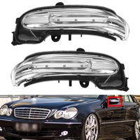 For Mercedes-Benz C-Class W203 C230 C240 C32 2004 2005 2006 2007 4Door Car LED Mirror Turn Signal Light 2038201521 2038201621