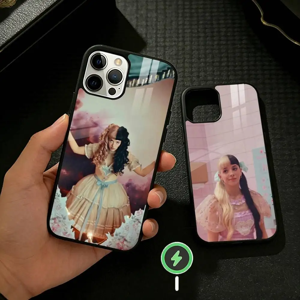 Girl Singer M-Melanie Martinez Phone Case For iPhone 17/16/15/14/13/12/Plus/Pro/Max for Magnetic Wireless Charging